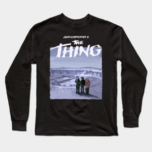 The Thing movie illustration Long Sleeve T-Shirt